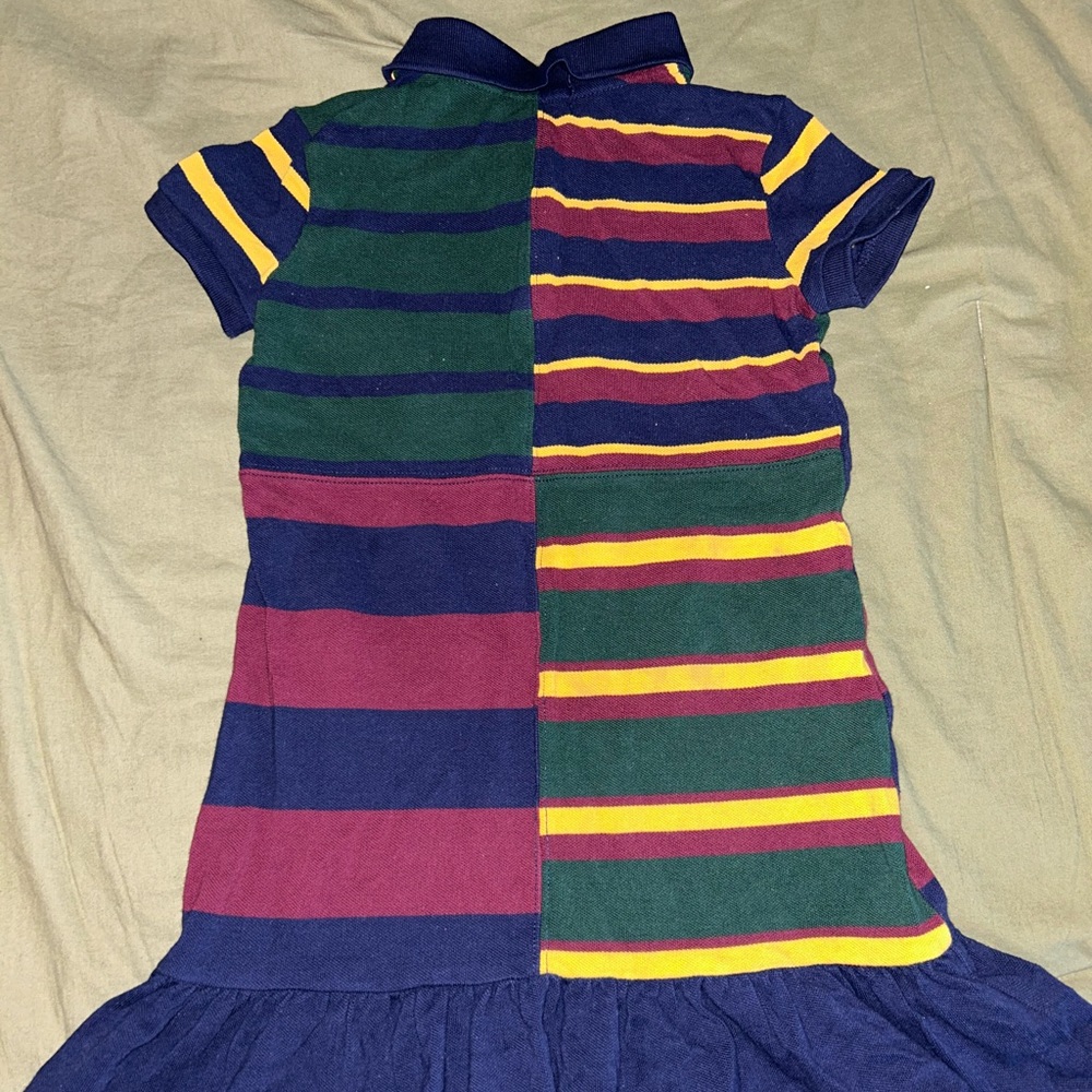 GIRLS POLO DRESS - Picture 3 of 4